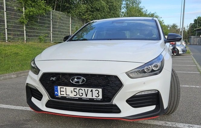 Hyundai i30 N cena 115000 przebieg: 60258, rok produkcji 2019 z Łódź małe 79